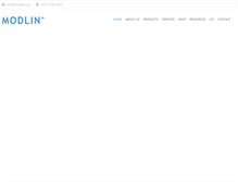Tablet Screenshot of modlinedu.com
